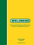 Weldbend 122040000 4 in. Weld 150# Domestic Extra Heavy Bore Raised Face Forged Steel Flange Specification
