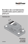 Liberty Pumps LCU-PR220S Installation manual