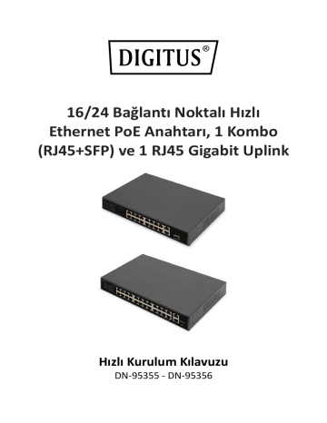 Digitus DN-95355 DIGITUS Hızlı başlangıç   Kılavuzu | Manualzz