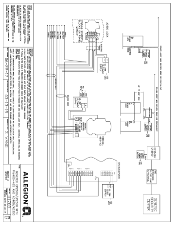 Schlage AD300-400 lock Wiring Diagram | Manualzz