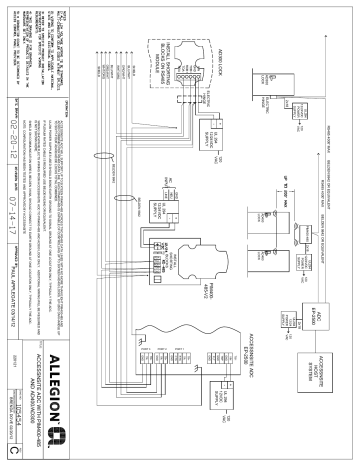 Schlage ACCESSNSITE ADC Wiring Diagram | Manualzz