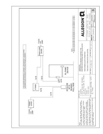 Schlage CT5000 Wiring Diagram | Manualzz