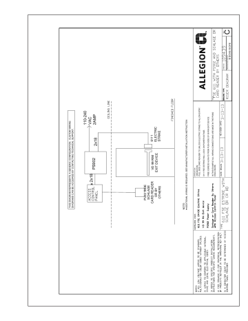 Von Duprin FSE 6111 Wiring Diagram | Manualzz