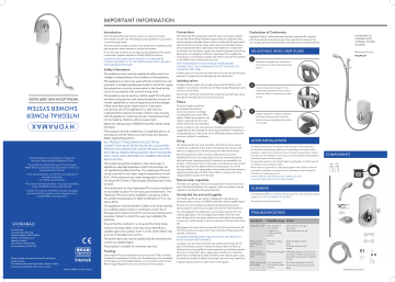 Aqualisa Hydramax Installation Guide | Manualzz