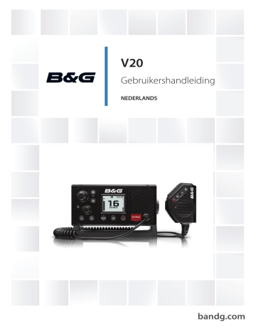 B&G V20 VHF Handleiding | Manualzz