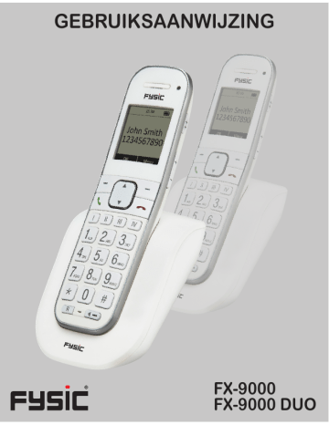 Fysic FX-6020 Senioren DECT telefoon twin