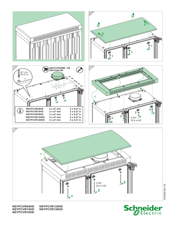 Schneider Electric Upper Module Instruction Sheet | Manualzz