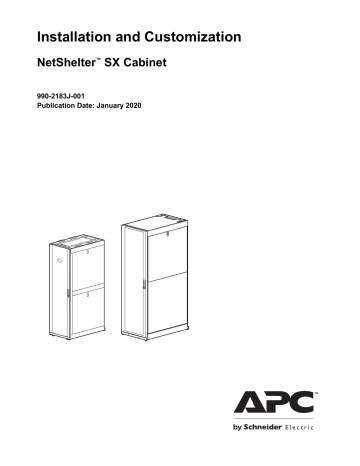 Schneider Electric NetShelter SX User Guide | Manualzz
