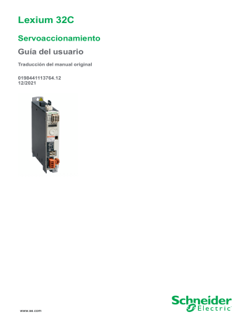 Schneider Electric LXM32C Servoaccionamiento El manual del propietario | Manualzz