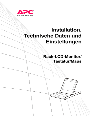 Schneider Electric Rack LCD Monitor Keyboard Mouse Benutzerhandbuch | Manualzz