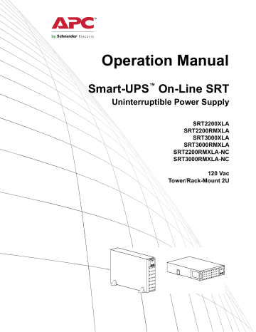 Schneider Electric Smart-UPS On-Line User Guide | Manualzz