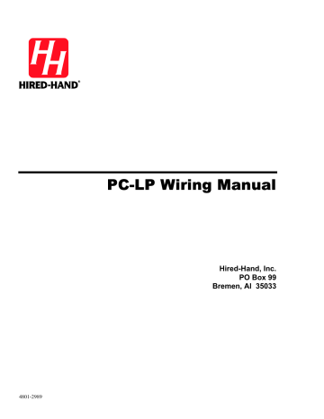 Cumberland PC-LP Wiring Diagram | Manualzz