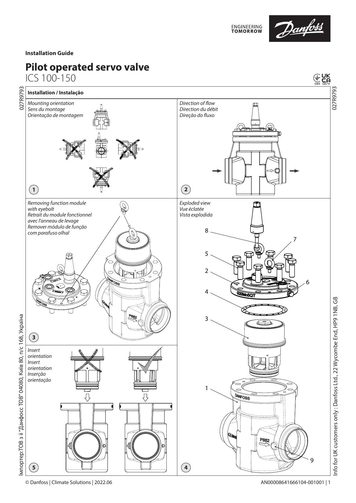 Danfoss инструкция на русском