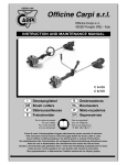 CARPI C 34 DS, C 42 DS Instruction And Maintenance Manual