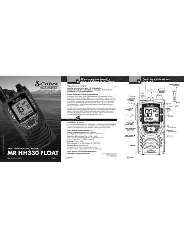 Cobra Marine Hh350 Manual