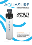 Harmony Series Lite Water Softener Manual + AI Chat &amp; Instant PDF Access