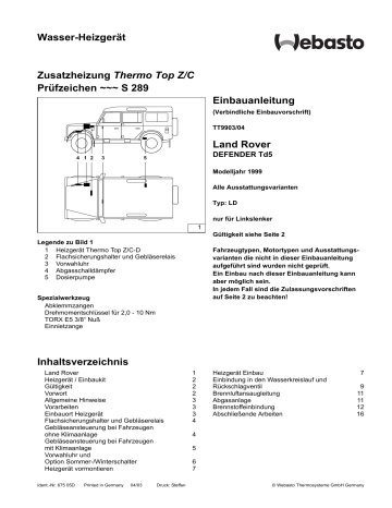 Dosierpumpe Für Webasto Standheizung Air Top EVO3900/ EVO5500/Thermo 50 9012868C