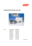 Bioclimatic Aeromat  Serie Betriebsanleitung