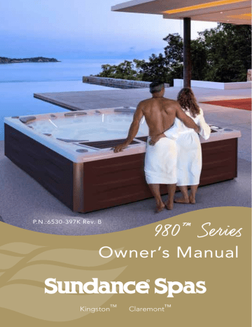 Important Hot Tub Owner Information. Sundance Spas Claremont® 980 ...