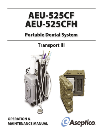 Aseptico AEU-525 Operation Manual | Manualzz