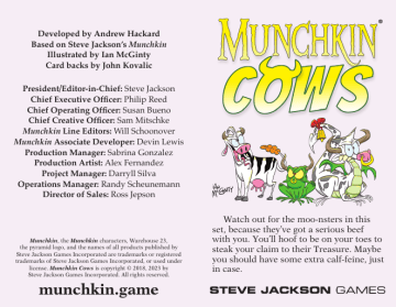 Munchkin Cows Rules | Manualzz