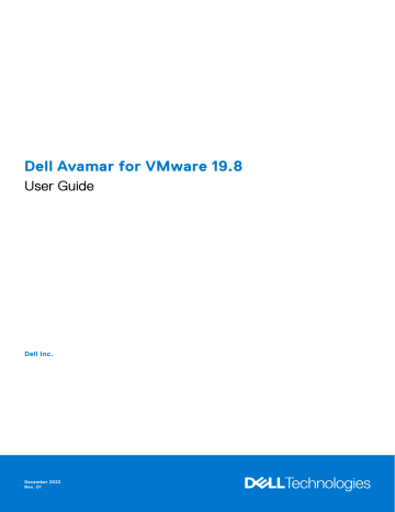 Dell Avamar Server User's guide | Manualzz