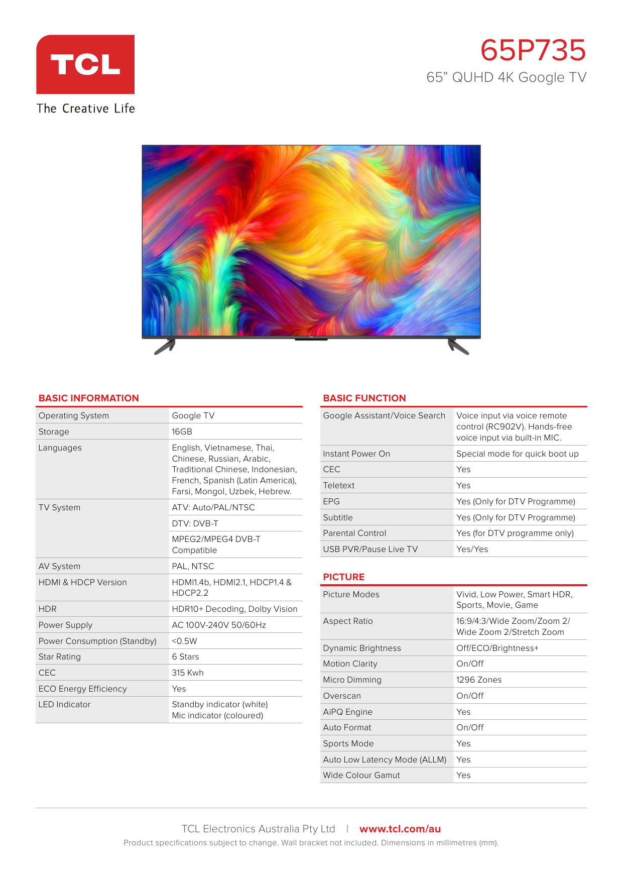 Tcl сервисное меню. Tcl 43p735.