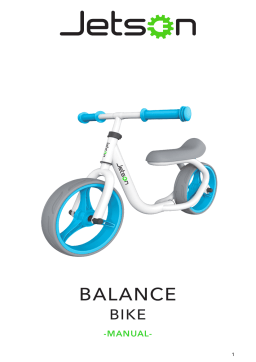 Jetson Gravity Balance Bike Owner's Manual