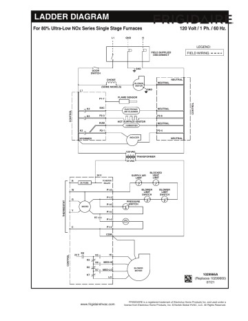 Frigidaire FG8SA Wiring Diagram | Manualzz