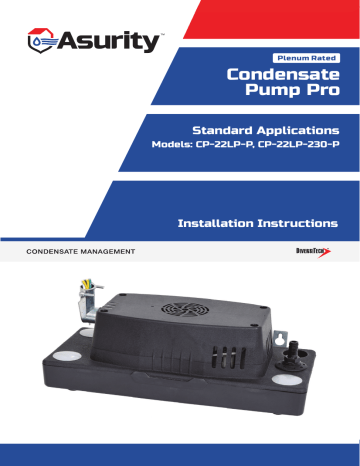 DiversiTech CP-22LP-230-P Installation Instructions | Manualzz