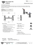 T&amp;S Brass 014208-40 1/2 in. Deckmount Service Sink Faucet Specification