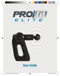 ProFit PRO Precision Multi-Angle Massager Owner Manual
