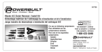 Powerbuilt Master A/C Clutch Removal and Installation Kit 647756 Instructions