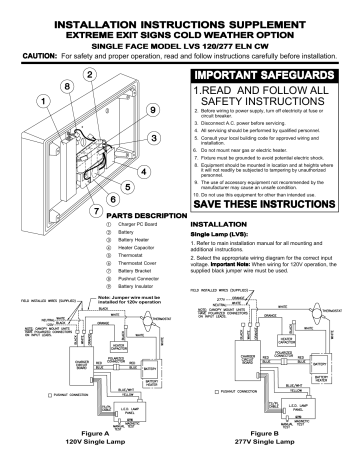 Lithonia Lighting LV Series Installation Instructions | Manualzz