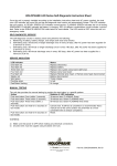 Holophane DLTL Emergency Exit Sign Installation Instructions