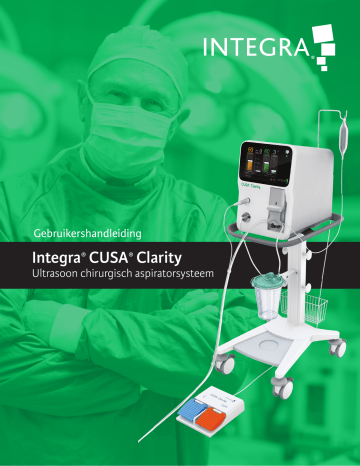 Integra CUSA® Clarity Handleiding | Manualzz