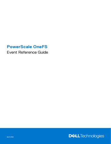 Dell PowerScale OneFS storage enterprise Guia de referencia | Manualzz