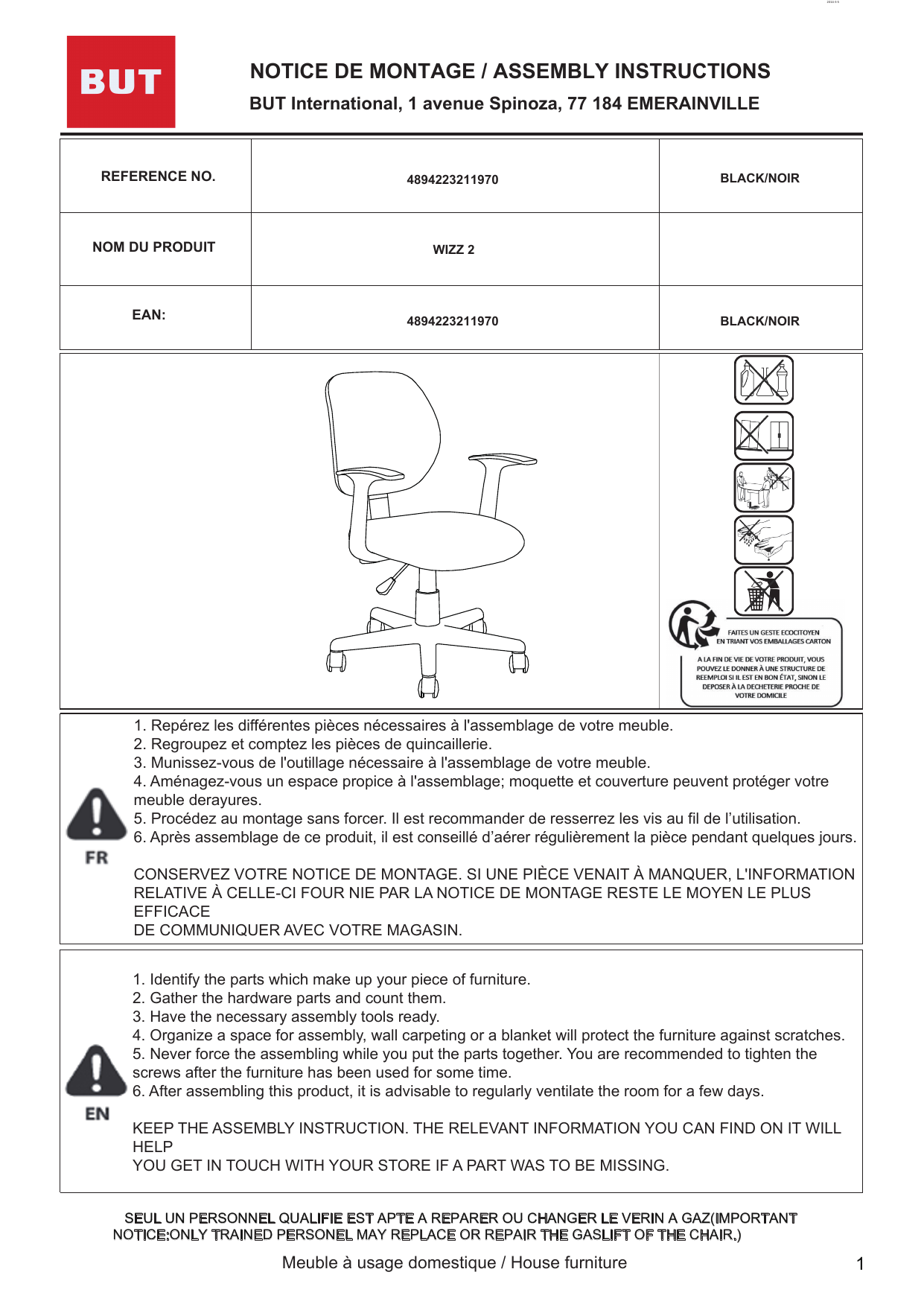 Brenton studio jaxby chair assembly online instructions