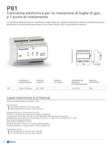 FANTINI P11 SICURGAS RILEVATORE DI FUGHE DI GAS METANO E GPL - Foto 9