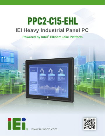 Iei Integration Ppc C Ehl Fanless Panel Pc Datasheet Manualzz