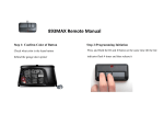 Shenzhen Jos Technology JOSLMMAX Garage Door Remote Instruction manual