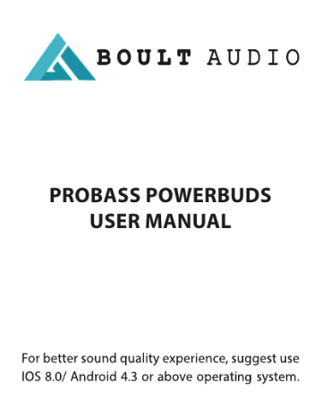 Boult audio probass online user manual