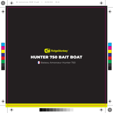 RidgeMonkey Hunter 750 Bait Boat Instruction manual | Manualzz