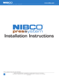 NIBCO NPC280 Press System 18V Battery Press Tool Kit Installation instructions