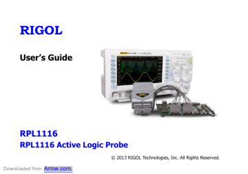 Rigol RPL1116 Active Logic Probe User Manual | Manualzz