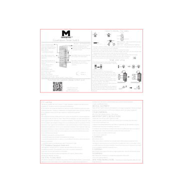 Minoston MT10N(NHT06) Countdown Timer Switch User Manual | Manualzz