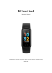 iDO K6 Smart Band User Manual