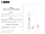 TREND Lighting BT5763 Chiara 29 Inch 100.00 watt Polished Instruction manual