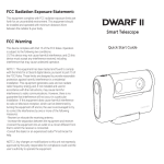DWARFLAB DWARF II Smart Telescope User Guide