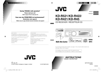 Автомагнитола JVC KD-REE | Характеристики JVC KD-REE | Отзывы JVC KD-REE